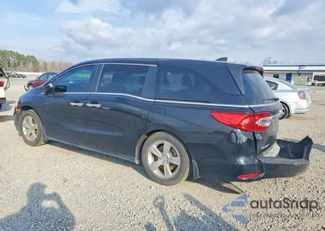 2019 Honda Odyssey Ex z USA, uszkodzony, nr VIN 5FNRL6H57KB136941